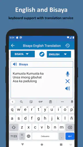 Translate Bisaya to English screenshot