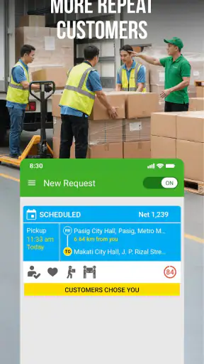 Transportify For Drivers screenshot