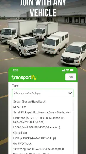 Transportify For Drivers screenshot