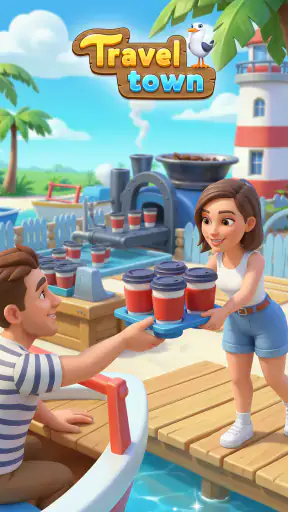 Travel Town - Merge Adventure screenshot