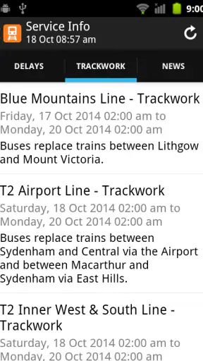 TripView screenshot