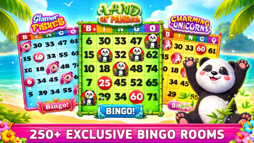 Tropical Bingo & Slots Games screenshot