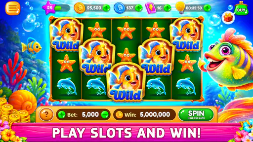 Tropical Bingo & Slots Games screenshot