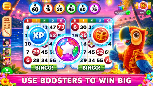Tropical Bingo & Slots Games screenshot