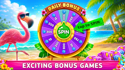 Tropical Bingo & Slots Games screenshot