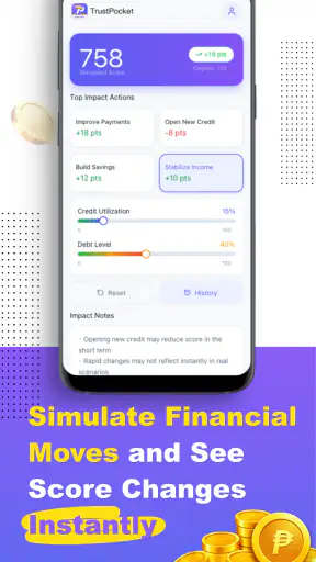 TrustPocket: Credit Score+ screenshot