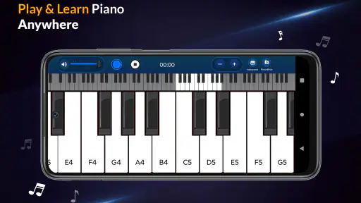 tunay na piano keyboard screenshot