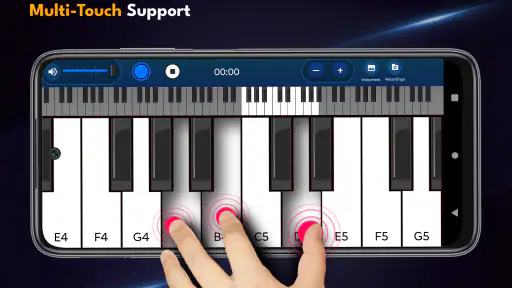 tunay na piano keyboard screenshot