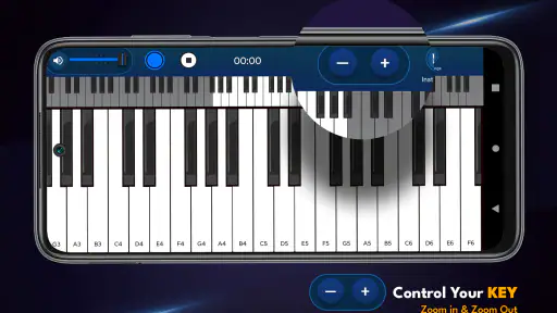 tunay na piano keyboard screenshot