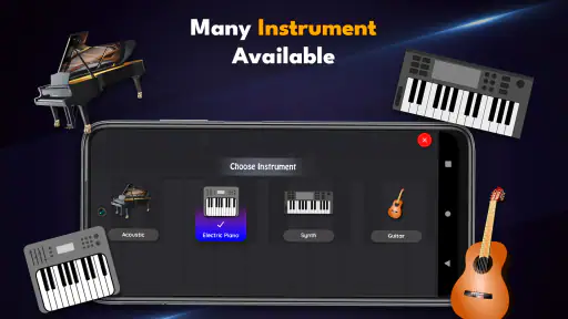 tunay na piano keyboard screenshot