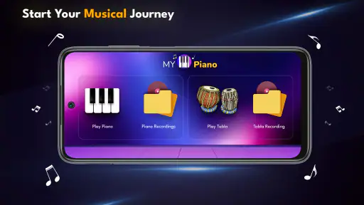 tunay na piano keyboard screenshot
