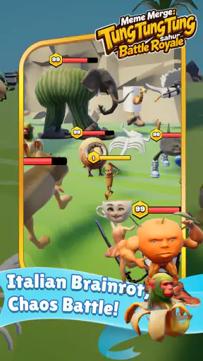 Tung Tung Merge：Sahur Battle screenshot