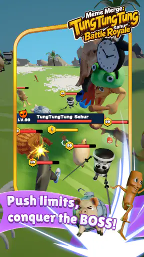 Tung Tung Merge：Sahur Battle screenshot