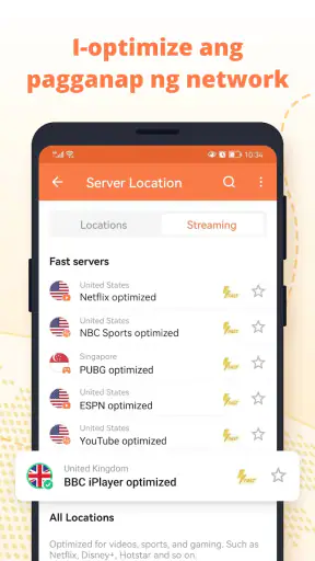 Turbo VPN Matatag na VPN Proxy screenshot