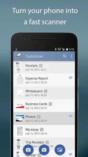 TurboScan™ Pro: PDF scanner screenshot