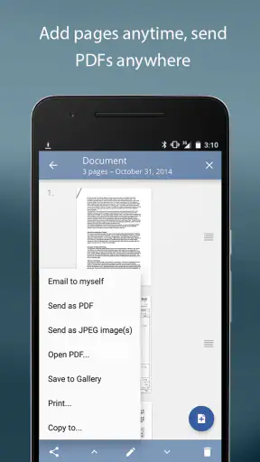 TurboScan™ Pro: PDF scanner screenshot