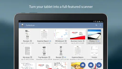 TurboScan™ Pro: PDF scanner screenshot