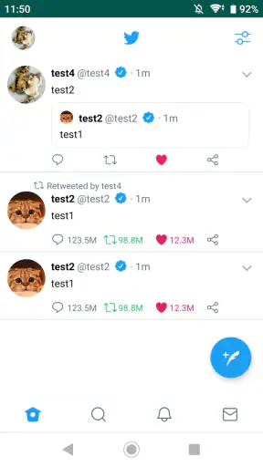 TwiNote screenshot
