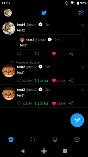 TwiNote screenshot