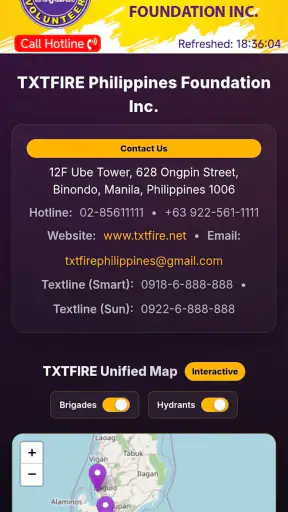 TXTFIRE PH screenshot
