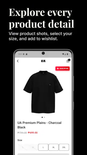 UA (Underground Apparel) screenshot