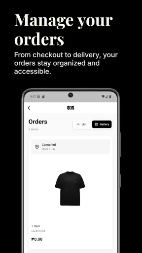 UA (Underground Apparel) screenshot