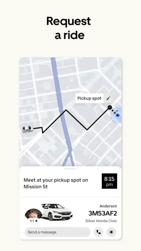 Uber screenshot