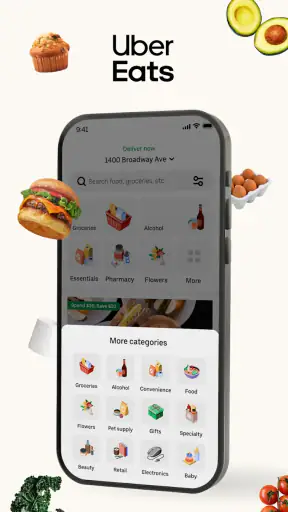 Uber Eats: Food Delivery screenshot