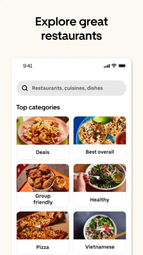 Uber Eats: Food Delivery screenshot
