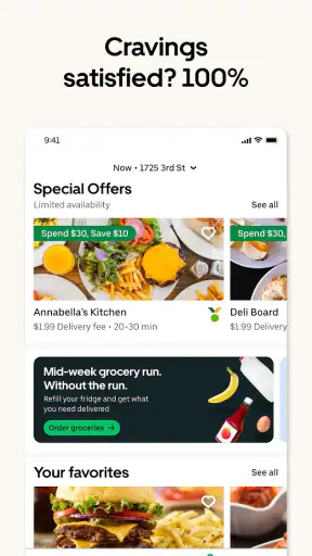 Uber Eats: Food Delivery screenshot