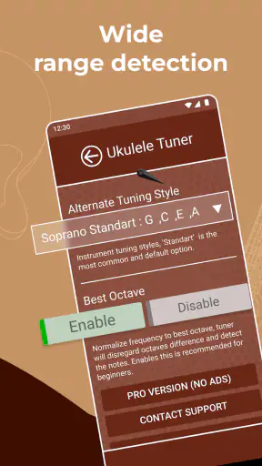 Ukulele Tuner screenshot