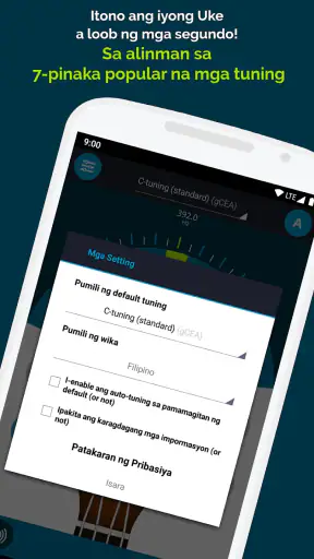 Ukulele Tuner Pocket - Uke App screenshot