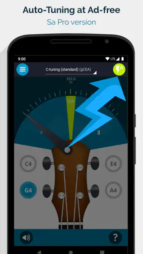 Ukulele Tuner Pocket - Uke App screenshot