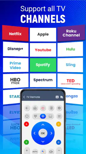 Unibersal tv remote kontrolin screenshot