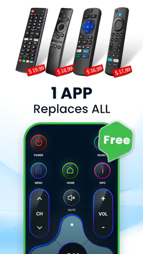 Universal remote tv screenshot