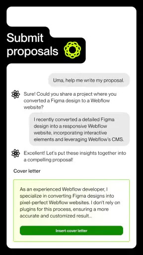 Upwork screenshot