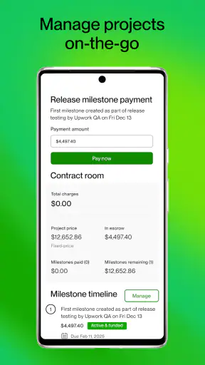 Upwork screenshot