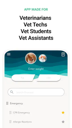 Vet Easy - Drugs & Calculators screenshot