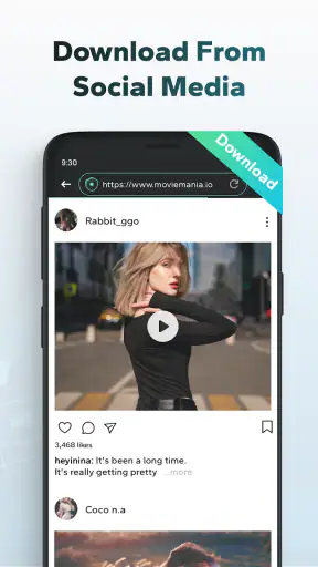 Video Downloader All HD player screenshot