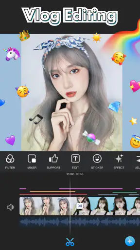 Video editor &Vlog maker:VlogU screenshot
