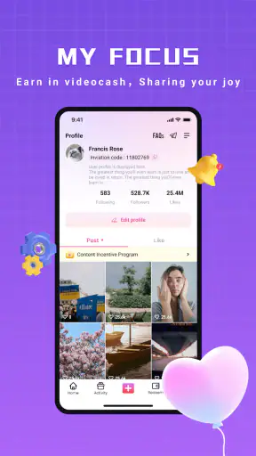Videocash screenshot