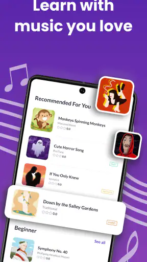 Violin Lessons by tonestro screenshot