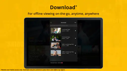 Viu for Tablet screenshot