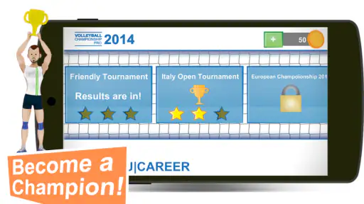 Volleyball Champions 3D - Onli screenshot
