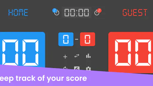 Volleyball Scoreboard screenshot