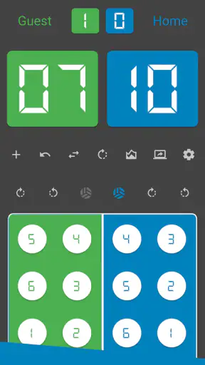 Volleyball Scoreboard screenshot