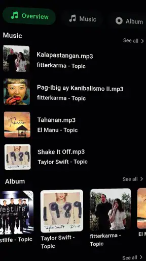 Voxify-Offline na Music Player screenshot