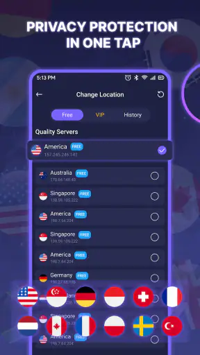 VPN - Fast Secure & Privacy screenshot