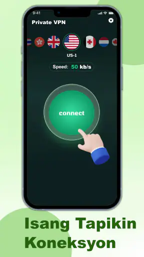 VPN Pribado: Ligtasin Koneksy screenshot