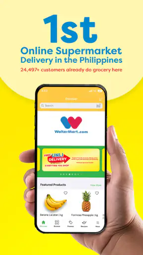 WalterMart Delivery screenshot